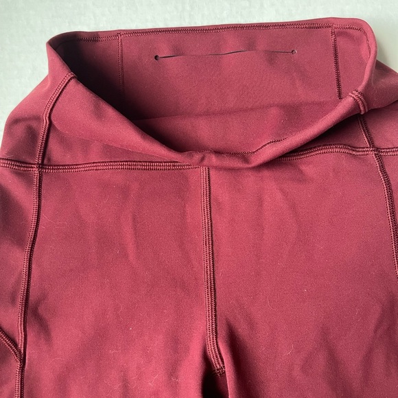 Lululemon Leggings - Maroon - Picture 3 of 6